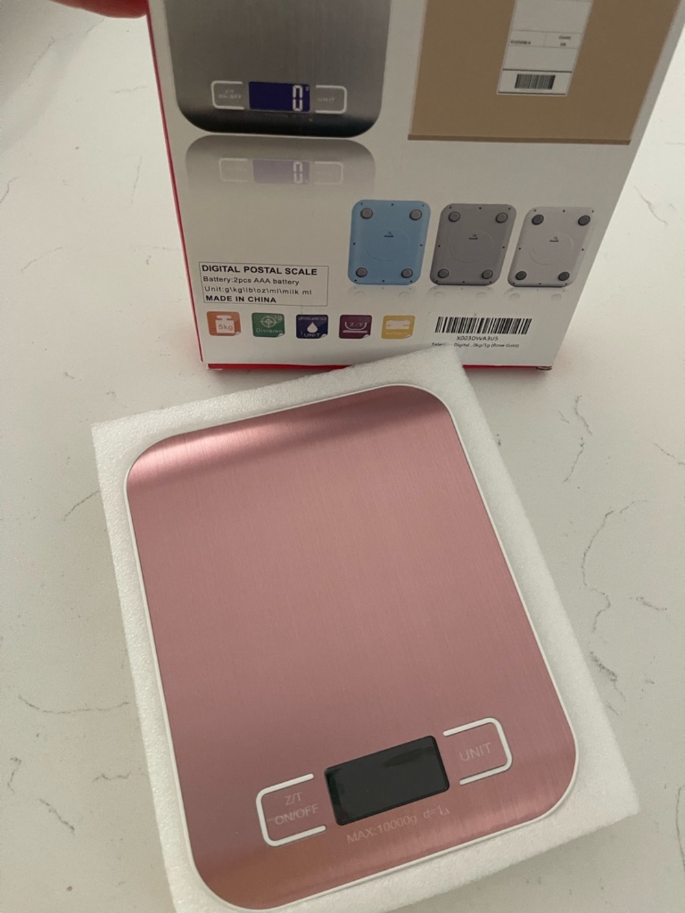 Digital Postal Scale - Pink